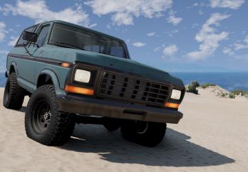 Ford Bronco (1978)версия 2.1 для BeamNG.drive (v0.37.x)