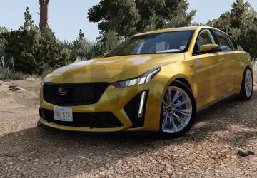 Cadillac CT5-V Blackwingверсия 1.5 для BeamNG.drive (v0.37.x)