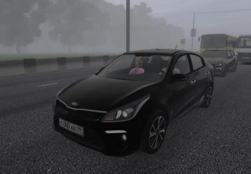 Траффик Kia Rioверсия 15.12.2021 для City Car Driving (v1.5.9.2)