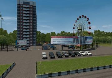 Модификация на зданиеверсия 13.12.2021 для City Car Driving (v1.5.9.2)