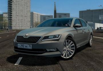 Skoda Superbверсия 12.12.21 для City Car Driving (v1.5.9.2)
