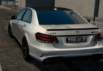Mercedes-Benz E63S AMGверсия 03.12.21 для City Car Driving (v1.5.9.2)