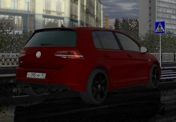 Volkswagen Golf R 2014версия 30.11.21 для City Car Driving (v1.5.9.2)