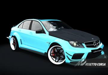 687 Bros Mercedes C63 gangверсия BETA для Assetto Corsa