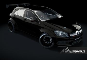 687 Bros Mercedes A45 AMG gangверсия 1.0 для Assetto Corsa