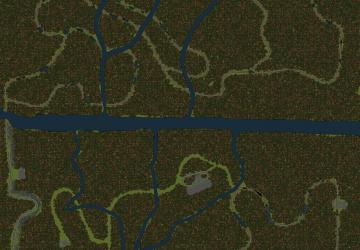Карта «Опасные дороги»версия 1 для Spintires: MudRunner