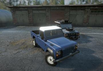 Land Rover Defender 110 HCPUверсия 1.2.1 для SnowRunner (v32.1)