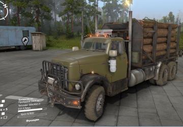1952 лесной GMC 950 6x6версия 1 для SpinTires (v03.03.16 и выше)