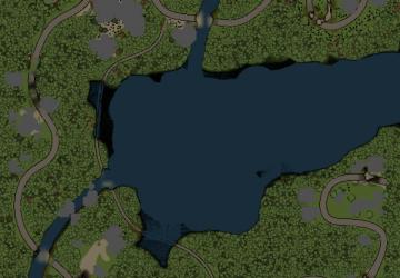 Карта «У озера»версия 1.0 для SpinTires (v03.03.16)