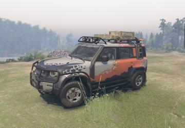 LandRover Defender 110версия 1 для SpinTires (v03.03.16)
