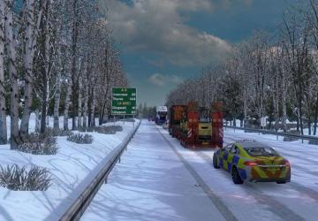 Frosty Physicsверсия 10.4 для Euro Truck Simulator 2 (v1.57.x)