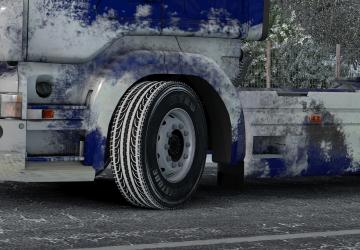 Frosty Wheels for Frosty Winter Weatherверсия 10.4 для Euro Truck Simulator 2 (v1.57.x)