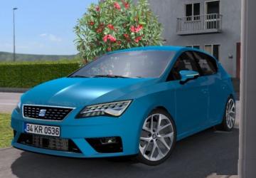 Seat Leonверсия 2.4 для Euro Truck Simulator 2 (v1.50.x, - 1.57.x)