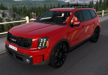Kia Telluride SX X-Pro 2024версия 2.9 для Euro Truck Simulator 2 (v1.57.x)