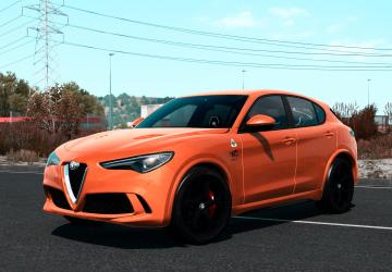Alfa Romeo Stelvio 2023версия 1.1 для American Truck Simulator (v1.57.x)