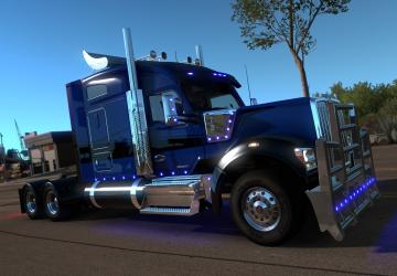Kenworth W990 edited by Harvenверсия 1.4.0 для American Truck Simulator (v1.57.x)