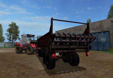 Навозоразбрасыватель ПРТ-16версия 0.1 для Farming Simulator 2017 (v1.5.3.1)