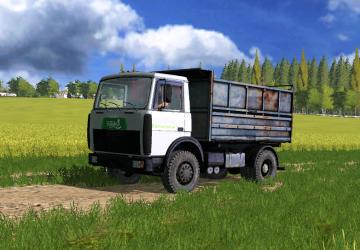 Маз 5551 - переработка звукаверсия 1.1 для Farming Simulator 2017 (vv 1.5)