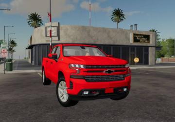 Chevrolet Silverado 2020версия 1.0.0.0 для Farming Simulator 2019