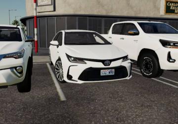 2022 Toyota Corolla Hybridверсия Beta для Farming Simulator 2019