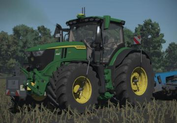 John Deere 6R 230-250 Editверсия 1.0.0.0 для Farming Simulator 2025