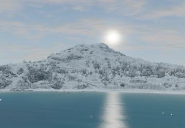 Карта «Small Island Snowy»версия 1.1 для BeamNG.drive (v0.37.x)