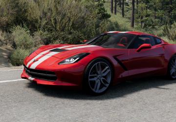 Chevrolet Corvette (C7)версия 2.1 для BeamNG.drive (v0.37.x)
