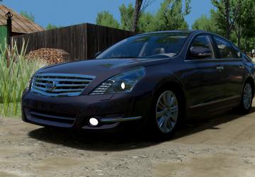Nissan Teana (J32)версия 1.0 для BeamNG.drive (v0.37.x)