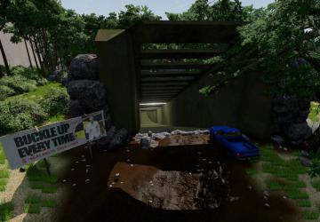 Карта «Volcano Canyon»версия 1.2 для BeamNG.drive (v0.37.x)