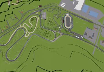 Карта «Autodrome Chayka»версия 0.4 для BeamNG.drive (v0.37.x)