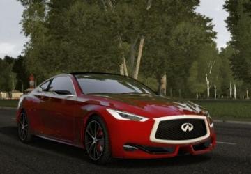 Infiniti Q60 3.0 Concept 2016версия 10.11.2021 для City Car Driving (v1.5.9.2)