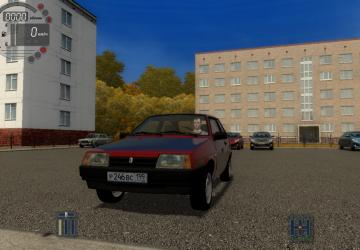 Vaz 2108для City Car Driving (v1.5.9.2)