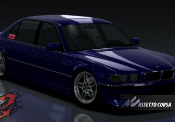 TE2 1999 BMW 740ILверсия 2.0 для Assetto Corsa