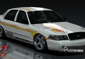TE2 2003 Ford Crown Victoriaверсия 2.0 для Assetto Corsa