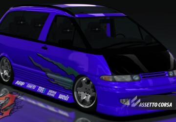 TE2 1994 Toyota Estimaверсия 2.0 для Assetto Corsa