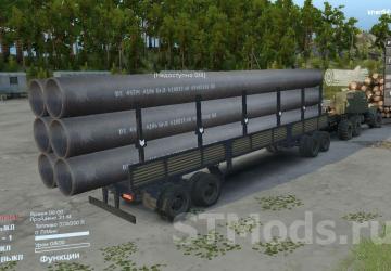 Серия «Перевозчики» №7 «Трубовозы»версия 1 для SpinTires (v03.03.16)