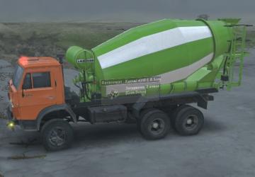 Серия: «Строители» - «Миксер»версия 2 для SpinTires (v03.03.16)