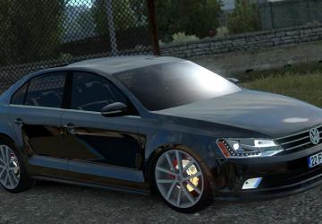Volkswagen Jetta 2018версия 2.4 для Euro Truck Simulator 2 (v1.57.x)
