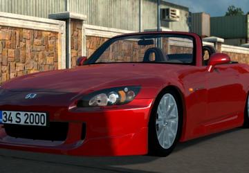 Honda S2000версия 2.5 для Euro Truck Simulator 2 (v1.57.x)