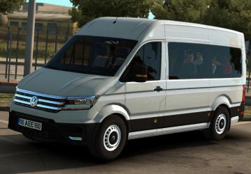 Volkswagen Crafter 2019версия 2.2 для Euro Truck Simulator 2 (v1.57.x)