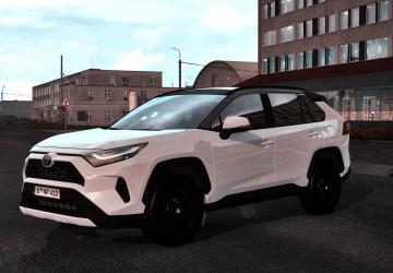 Toyota RAV4 2025версия 1.1 для American Truck Simulator (v1.56.x)