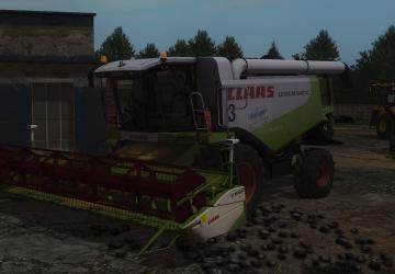 CLAAS Lexion 540cверсия 1.0 для Farming Simulator 2017 (v1.5x)