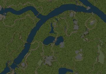 Карта «Восточный берег»версия 07.04.25 для Spintires: MudRunner (v28.09.22)