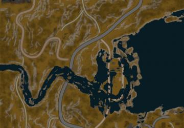 Карта «Даль Woodland»версия 1.0.1 для SnowRunner (v32.1)