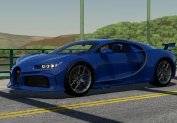Bugatti Chiron Pur Sportверсия 1.0.0.0 для Farming Simulator 2022 (v1.14.x)