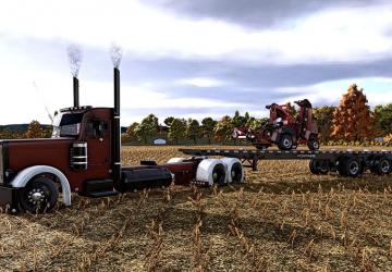 2025 Fontaine Flat Deck Trailerверсия 1.0.0.1 для Farming Simulator 2025