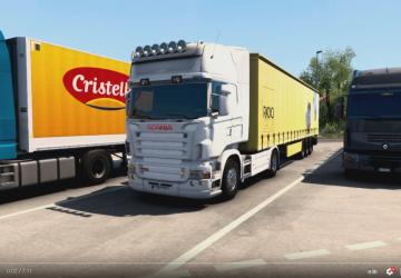 Scania R & Streamline V8 stock soundверсия 11.5 для Euro Truck Simulator 2 (v1.57.x)
