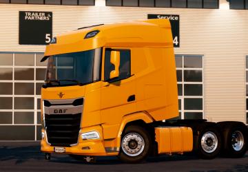 DAF 2021 Reworkedверсия 1.3.6 для Euro Truck Simulator 2 (v1.57.x)