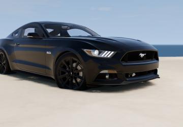 Ford Mustang (2015-2021)версия 1.0 для BeamNG.drive (v0.37.x)