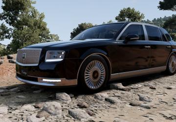 Toyota Century (UWG60)версия 1.2 для BeamNG.drive (v0.37.x)